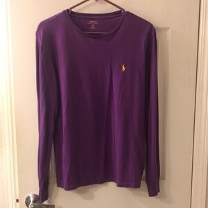 Polo Ralph Lauren Purple Long Sleeve Shirt
